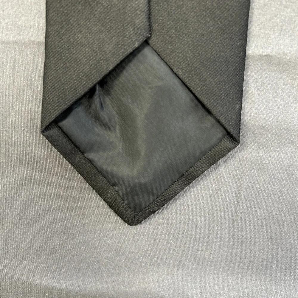 Puritan  Black Necktie Tie Polyester New Formal